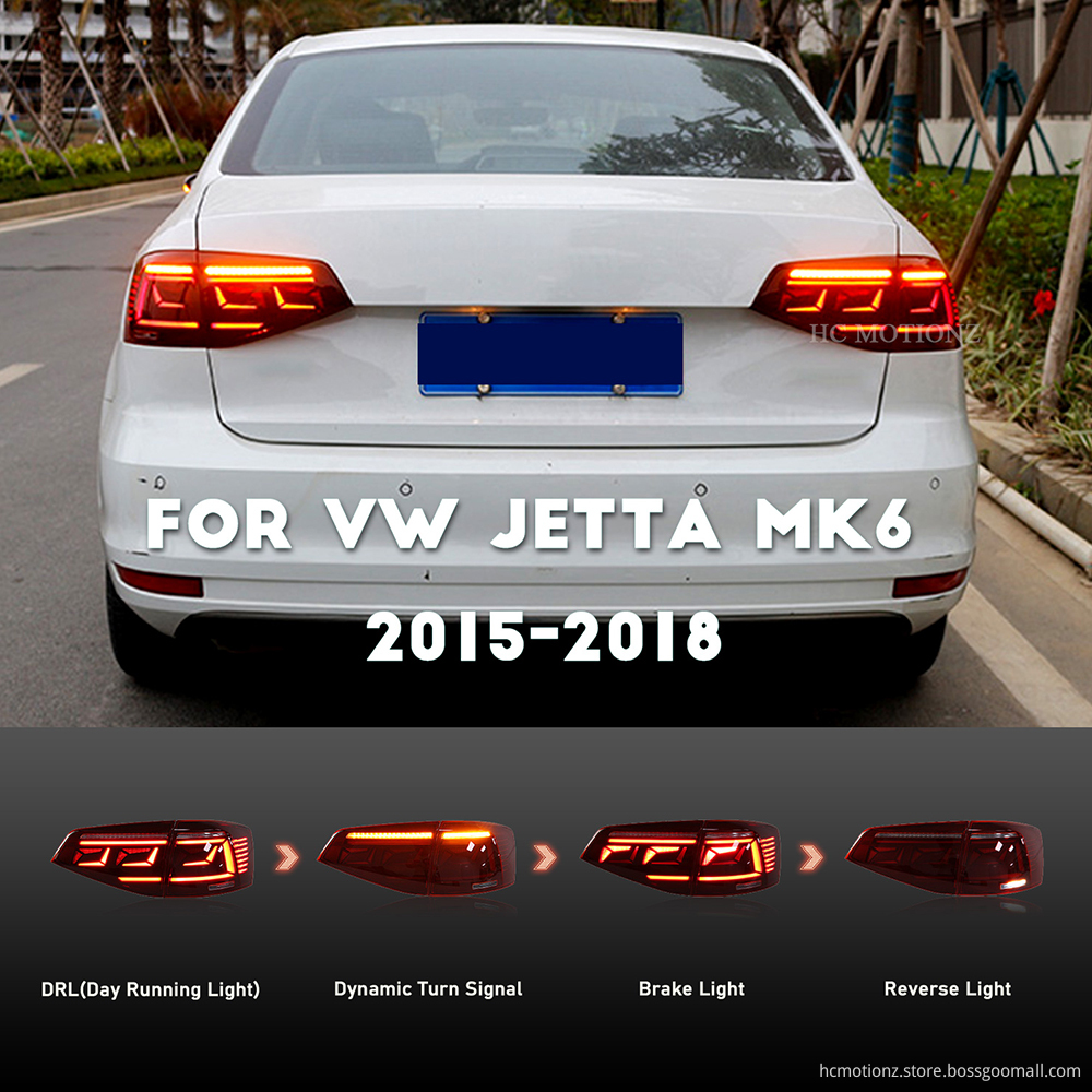 HCMOTIONZ 2015-2018 Volkwagen Jetta LED Tail Lights