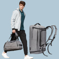 Hot Sale Terylene Men Sport Fitness Bag Multifunction Tote Gym Bags For Shoes Storage Outdoor Travel Anti-Theft Laptop Backpack