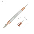 1PCS Crayon Double-ended Picking Rhinestone Dot Tool For Nail Picking Diamond Picking Manicure Nail Pen in Dotting Tools