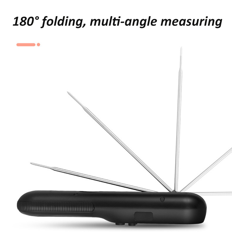 Digital Instant Read Cooking Thermometer Smart Food Temperature Gauge Meat Thermometer with Probe