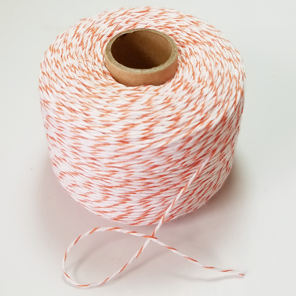 100% Cotton thin rope 200m/roll colourful bakers twine macrame cords string thread for handmade gift pack DIY