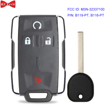 KEYECU for Chevrolet Colorado Tahoe for GMC Canyon Sierra Remote Car Key Fob M3N-32337100