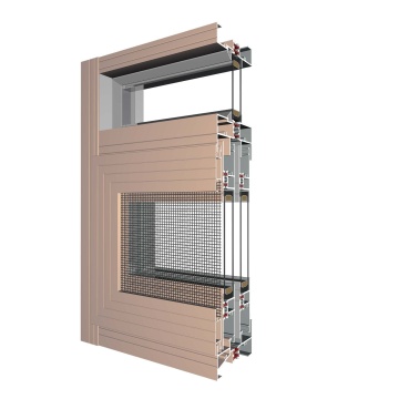 Thermal Break Sliding Window Structure Diagram