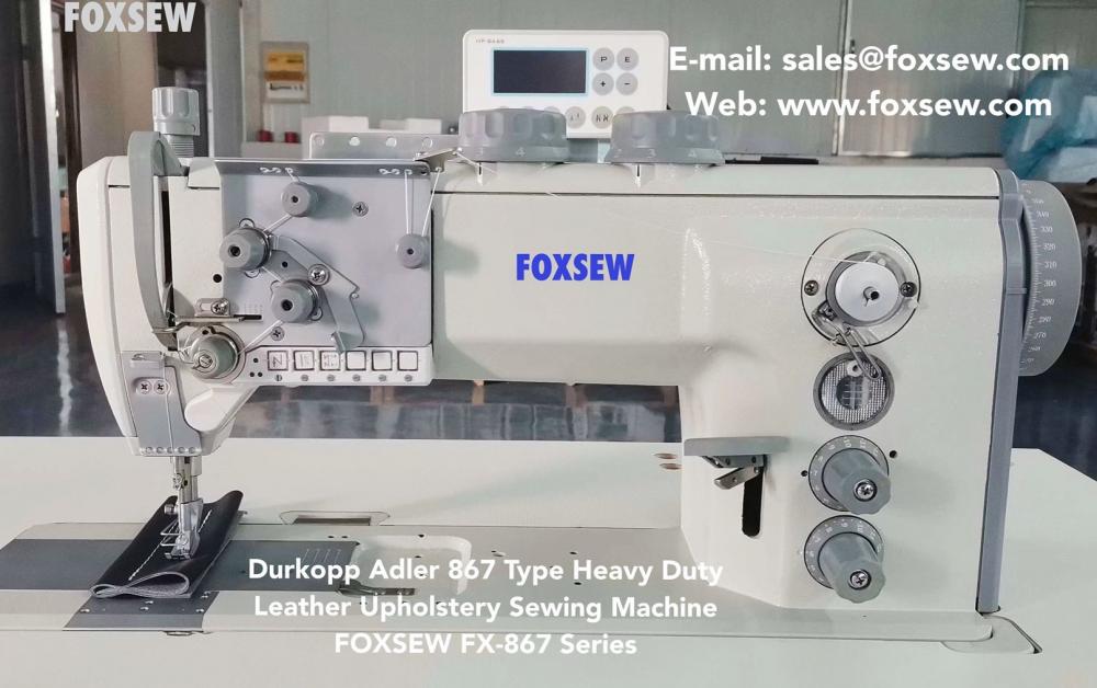 Foxsew Durkopp Adler 867 Series Heavy Duty Leather Upholstery Sewing Machine Foxsew Fx 867 Series 2