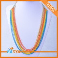 Wholesale Rainbow Necklace Promotional Items For girl's Jewelry