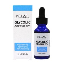 30ml Glycolic Acid Peel Repair Face Serum Solution Shrink Pores Brighten Skin Color Balance Water And Oil Improve Acne Skin Care