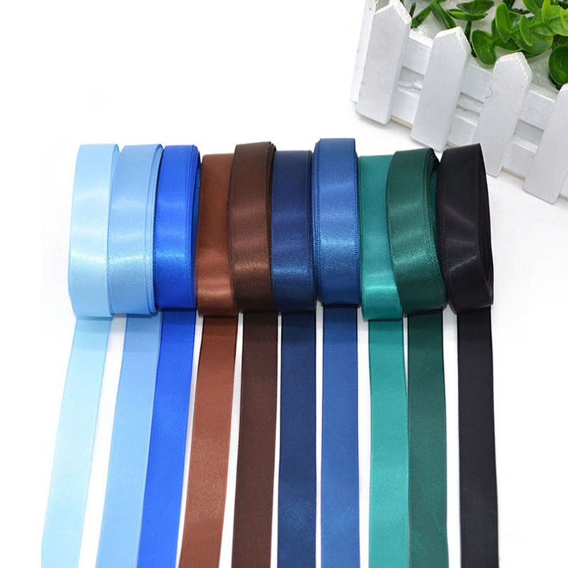 15mm Satin Ribbon Packing Material High Quality DIY Craft Wedding Festivals Party Gift Box Invitation Scrapbooking Supply