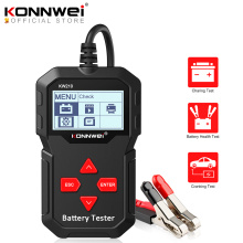 KONNWEI KW210 Automatic Smart 12V Car Battery Tester Auto Battery Analyzer 100 to 2000CCA Cranking Car Battery Tester