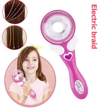 Electric Automatic Hair Braider DIY Hair Weave Roller Machine Twist Knitting Roll Twisted Braiding Styling Tools Girl for Gift