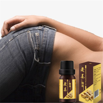 Heating Ginger Essential oil for Double Chin Remove Striae gravidarum Chinese Herbal Slimming Products Lose weight 10ml