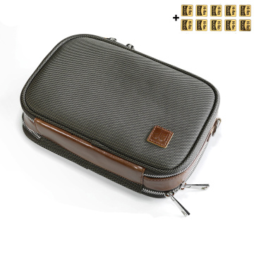 DD ddHiFi C-2020 Customized HiFi Carrying Case Storage Bag for Audiophiles,DAP, DAC and Headphone Protective Case(Brown)