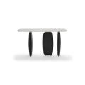Newest Nordic Style Light Luxury Simple Modern Porch Stage Porch Table Marble Top Narrow Side Table