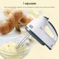 7 Speeds Electric Food Mixer Frother Beater Handheld Cake Dough Blender Mixer Egg Beater Kitchen Baking Cooking Mixing Tool
