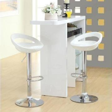 2PCS/Set Bar Stool Kitchen Chair Leisure Leather Adjustable Gas Lift Modern Living Room Home Office Kitchen Chair HWC