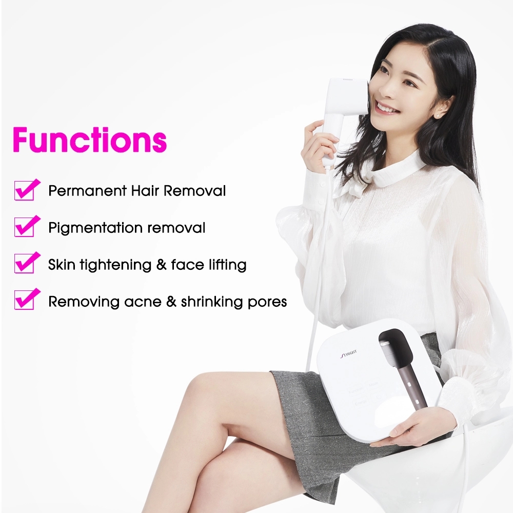 Beauty Star Elight IPL Epilator Permanent Laser Hair Removal Laser Epilator Women Bikini Armpit Leg Laser Hair Removal Machine