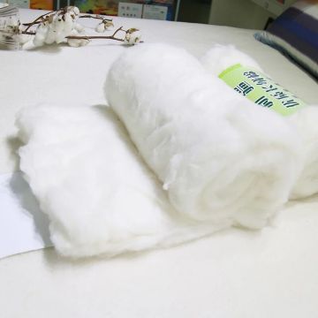 100% cotton quilt comforter incore filling cotton recyclable natural long-staple cotton one roll 1kg