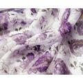 The new main purple kidney bean silk chiffon dress DIY tailor fashion scarf fabric