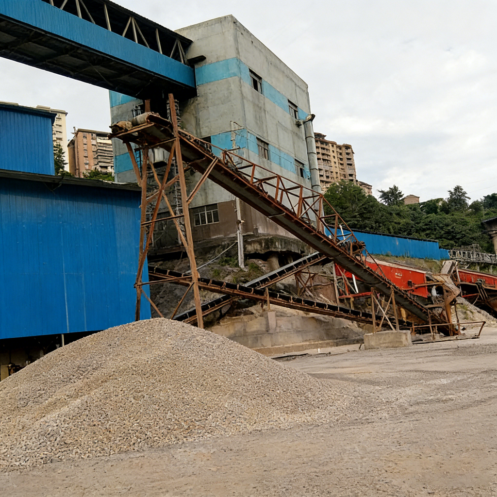 Aggregate River Pebble Production Line