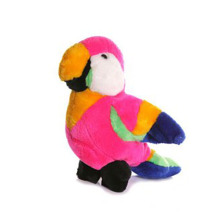 Colorful parrot plush pet toy