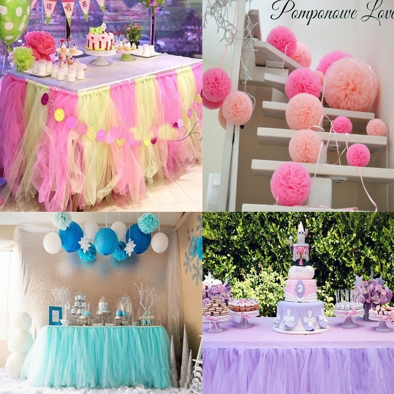 Tulle Roll 25 Yards 15cm Baby Shower TUTU Baby Show Wedding Decoration Organza DIY Tutu Skirt Crafts Birthday Party Supplies