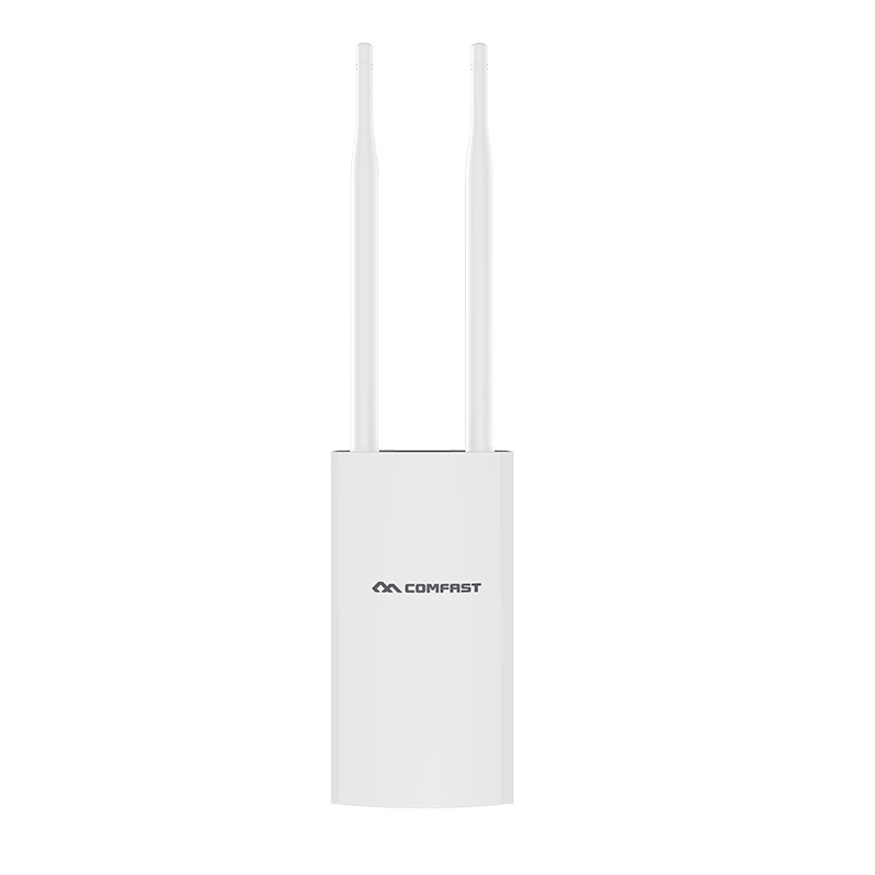 300Mbps~1200Mbps high power Outdoor wireless AP CPE 48V PoE wifi router signal booster base station with dual antennas for park
