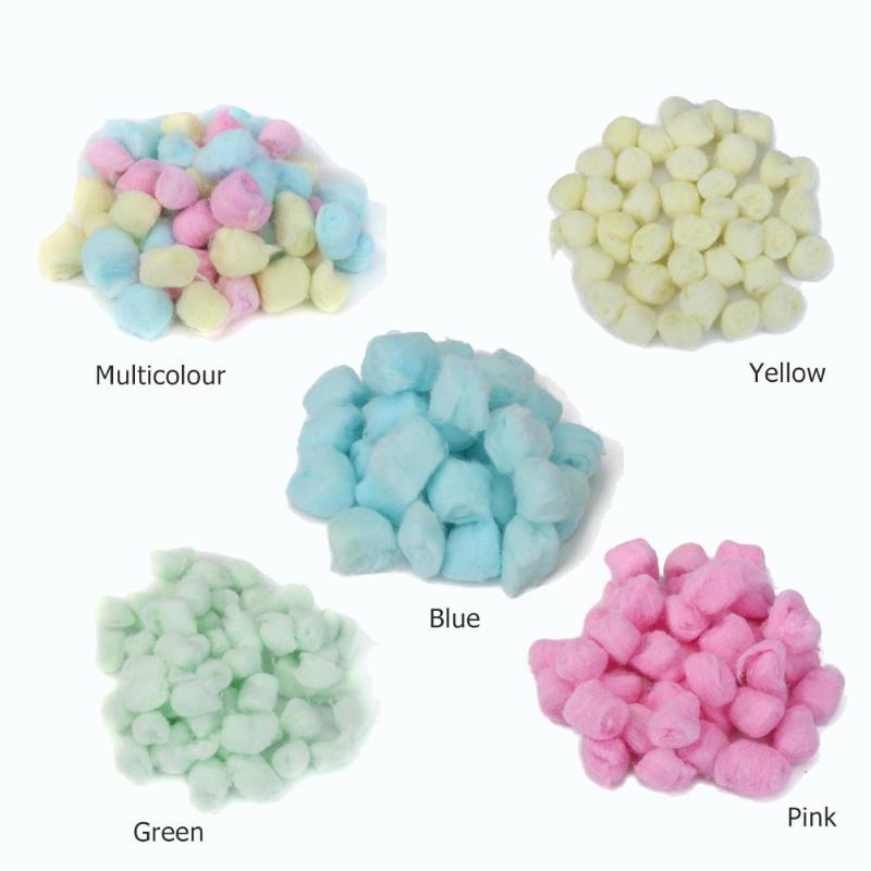 100Pcs/lot Winter Pet Warm Cotton Ball Suppliers Keep Cute Cage House Filler for Hamster Mouse Small Animals House Decor