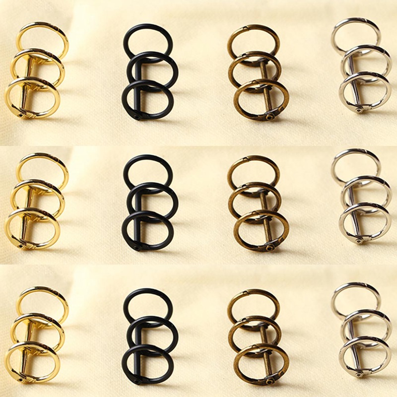 A5 A6 Metal Spiral Binder Clip Stainless Steel Binder File Folder Clip Ring Binder Clip Iron Clip