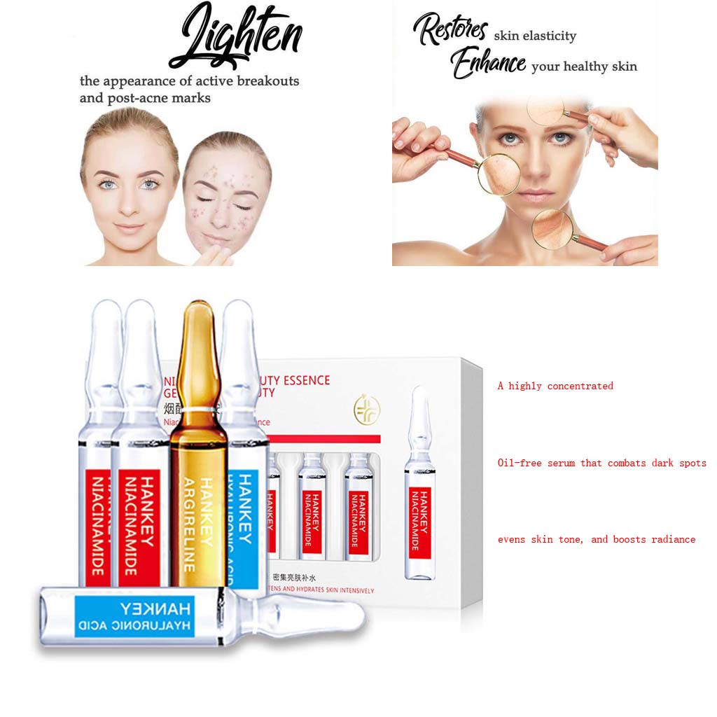 Moisturizing Firming Facial Serum 2ML/PC 7PC/PackAnti-Ance Nicotinamide Whitening Anti-Aging Wrinkle Skin Care Makeup Primer