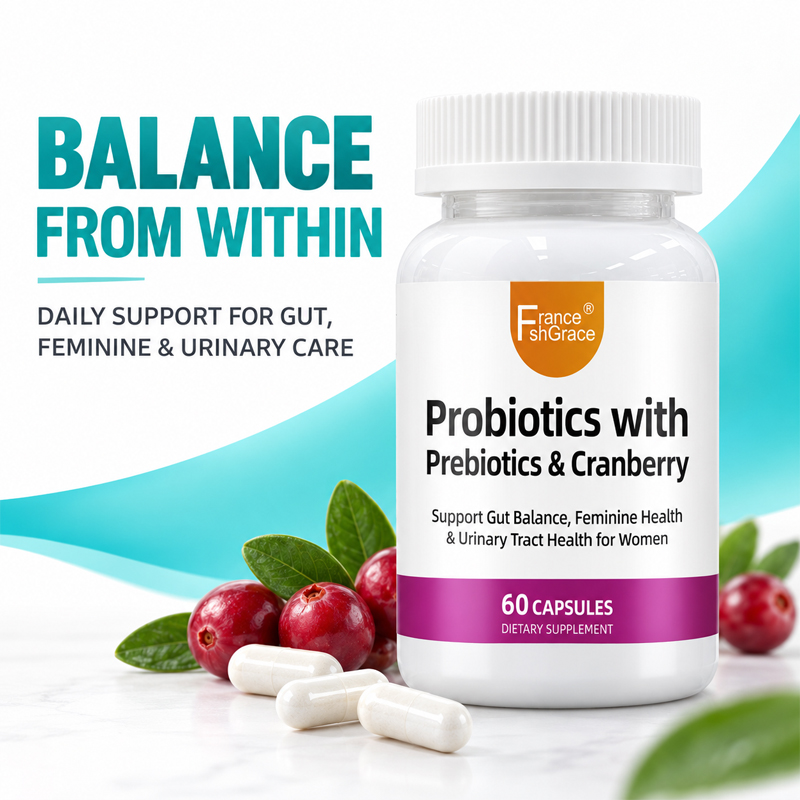 Probiotic Prebiotic Cranberry Capsules9