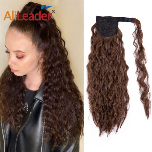 Corn Wavy Wrap Around Hairpiece Synthetic Ponytail Supplier, Supply Various Corn Wavy Wrap Around Hairpiece Synthetic Ponytail of High Quality