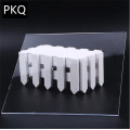 4mm Large size Acrylic Sheets Transparent Clay Pottery Sculpture Tool Square Shape Acrylic Plastic Tools For Window DIY