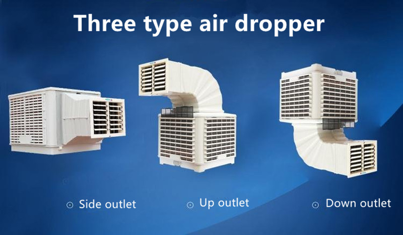 Air cooler dropper