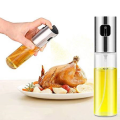 Fowecelt Oil Sprayer Kitchen Goods BBQ Barbecue Olive Oil Dispenser Squeeze Bottle Cooking Non-drip Kitchen Vegetable Oil Can