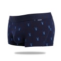 PINK HEROES Mens Sexy High Quality Cotton Printed Blue Ocean Boxer Underpants Knickers Shorts Underwear calzoncillos hombre sexi