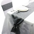 1pcs Imitated Linen Chair Sashes Wedding Chair knot Decorations Modern Chairs Bow Cover Ties Banquet Party Home Chair Decor