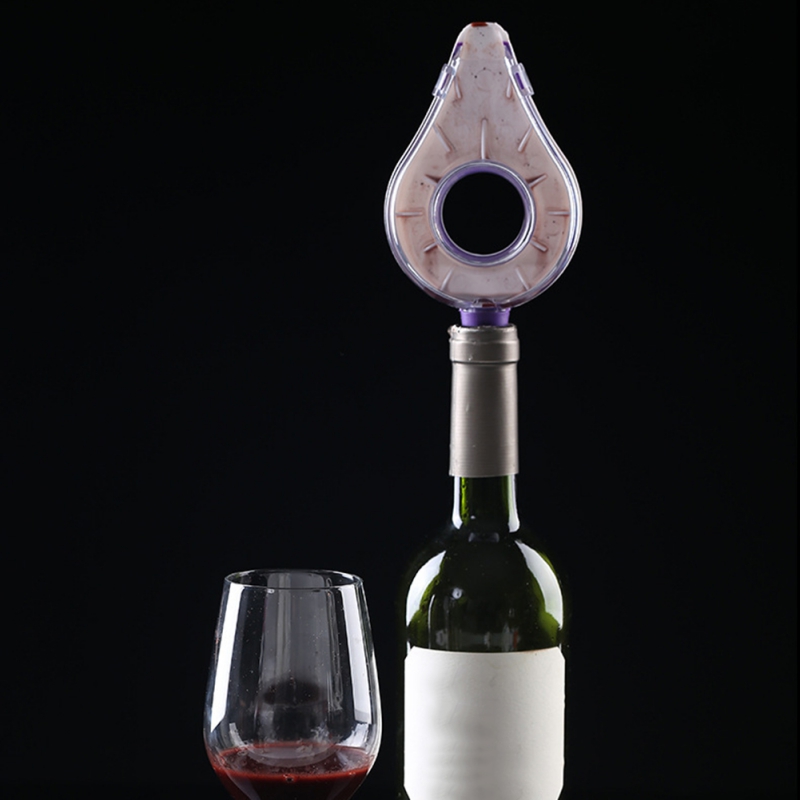 1PC Wine Hopper Filter Portable Wine Decanter Alcohol Pourer Red Wine Aerator Bar Accessories Bar Tools .