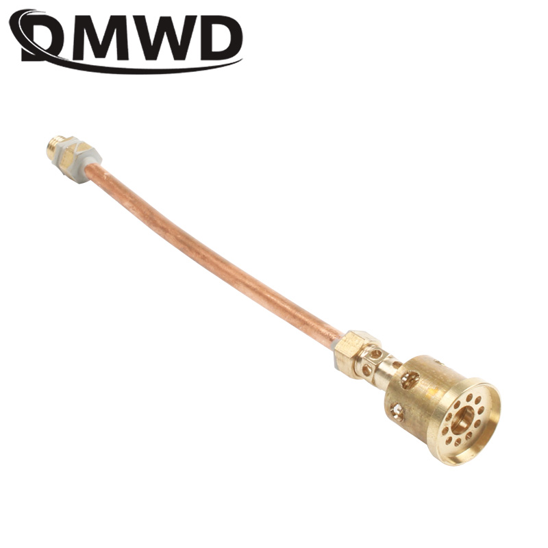 DMWD Gas Sweet Cotton Candy Maker Copper Tube Spitfire Fire-jet Head Parts Cotton Sugar Floss Machine Igniter Lighter Accessory