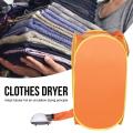 Portable Electric Clothes Dryer 800W Mini Travel Folding Warm Air Baby Cloth Drying Machine Heater Hanger Laundry Clothing Rack