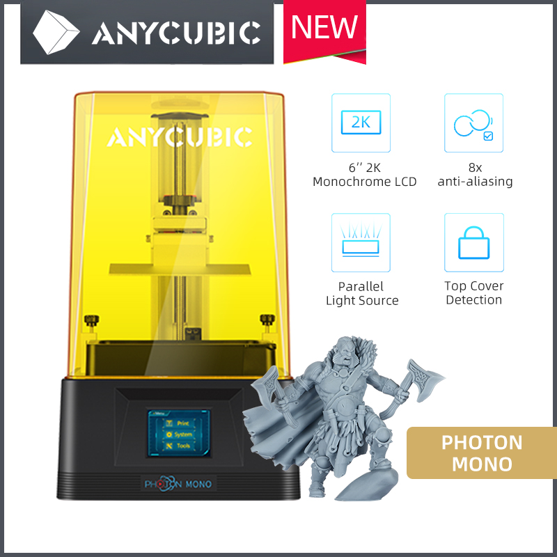 ANYCUBIC Photon/S/Mono/Mono X/Mono SE 3d Printer 405nm Matrix UV Module SLA 3D Printer UV Resin Printer impresora 3d imprimante