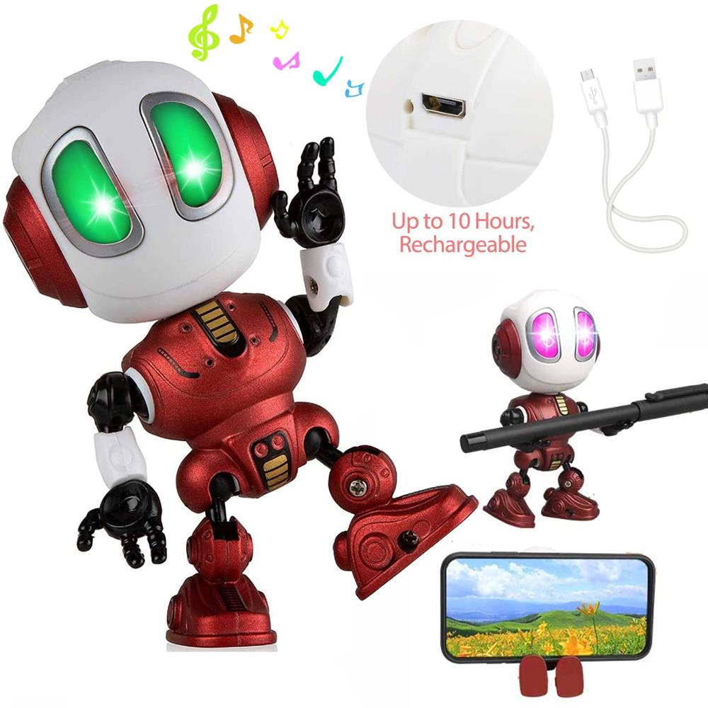 Charging Robots Toys Mini Talking Smart Robot For Kids Educational Toy For Children Humanoid Robot Toy Sense Inductive