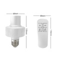 50W 1-6Pack Remote Control Light Lamp Socket E26/E27 Screw Wireless Holder Bulb Cap Smart Switch with Timing Function Light New