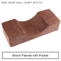 Brown Flannel Pillow