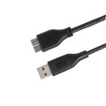 45cm long Super Speed USB 3.0 Male A to Micro B Cable For External Hard Drive Disk HDD Factory Price DropShipping 30