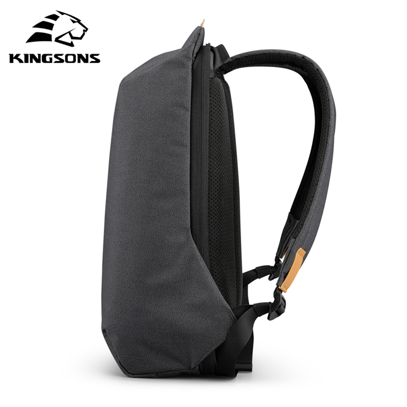 Kingsons Multifunction USB charging Men 15inch Laptop Backpacks For Teenager Fashion Male Mochila Travel backpack anti thief