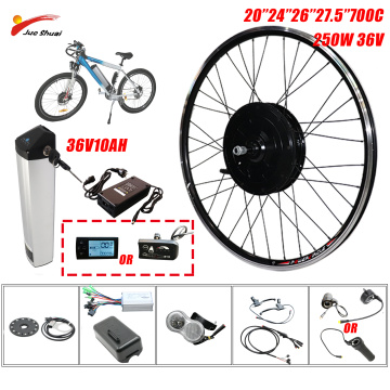 36V 250W Electric Bike Conversion Kit 36V 10AH Battery 20