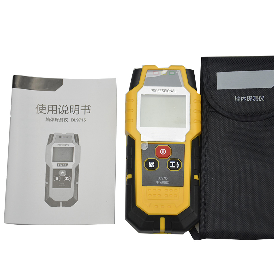 Industrial Wall Detector Water Electricity Installation Metal Wood Cable Wire Multi-functional Wall Detector Scanner Tracker