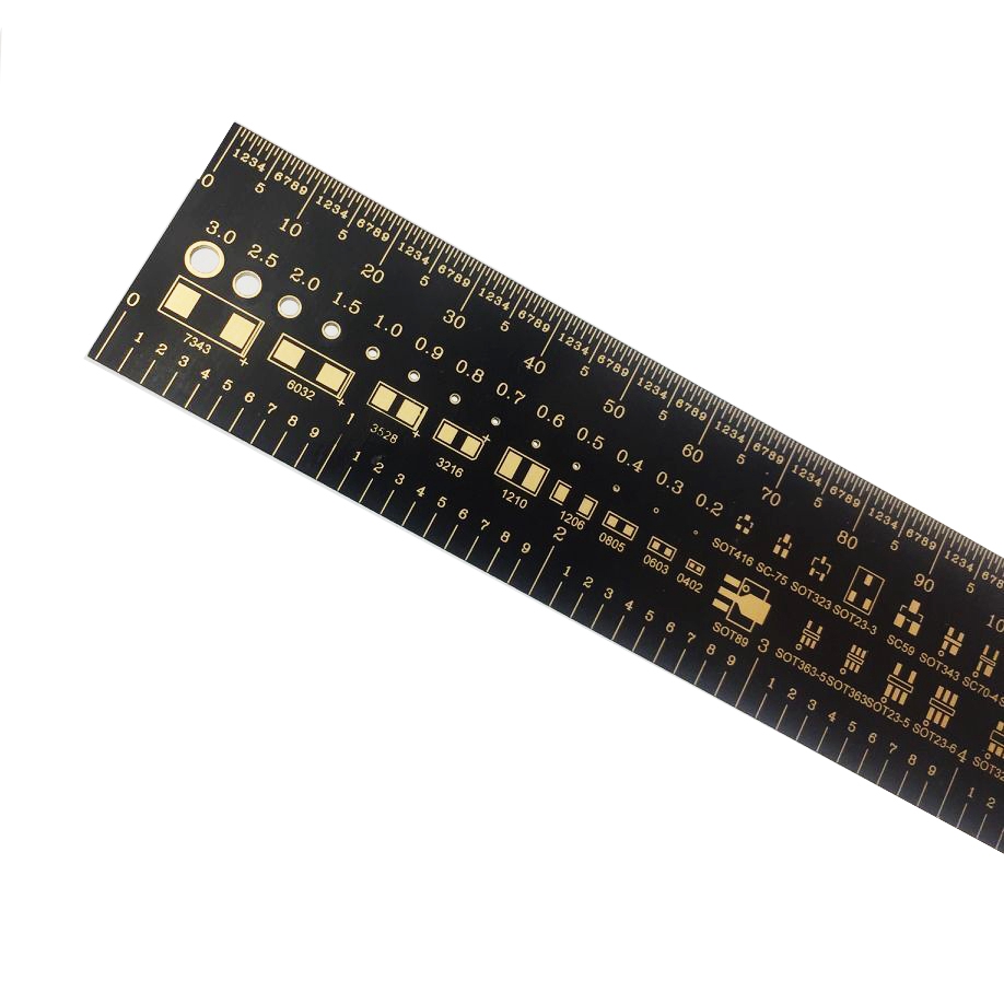 1Pcs 30cm Multifunctional PCB Ruler Measuring Tool Resistor Capacitor Chip IC SMD Diode Transistor Package Electronic Stocks