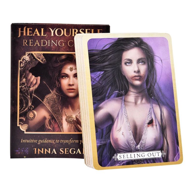 Heal Yourself Reading Cards Intuitive Guidance to Transform Your Soul 36 Cards Tarot Board Game Oracle Playing Card