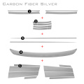 carbon fiber silver