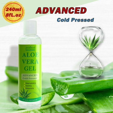 240ml 99% Pure Natural Aloe Vera Gel Hyaluronic Acid Moisturizing Sunburn repairing Acne Treatment Skin Care Face Body Cream
